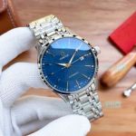 Replica Omega Stainless Steel Blue Dial 41mm Automatic Watch 